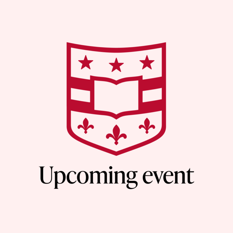 Upcoming event at WashU Bursky Public Health