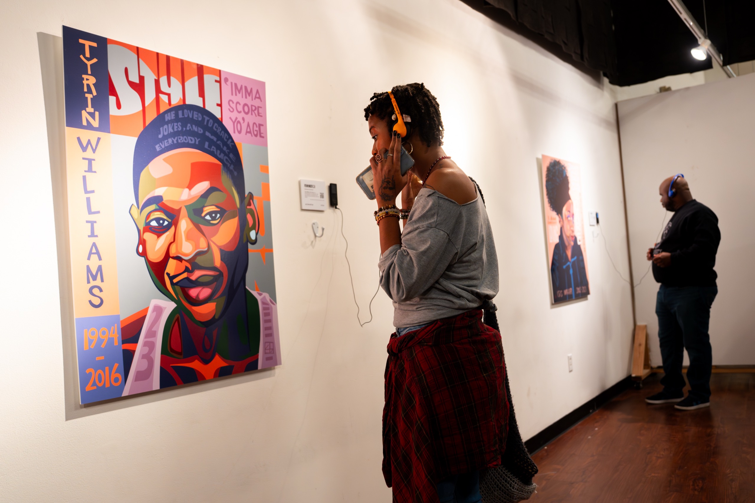 Community members listen to late St. Louisans loved ones speak about their legacies during “Remember Me"